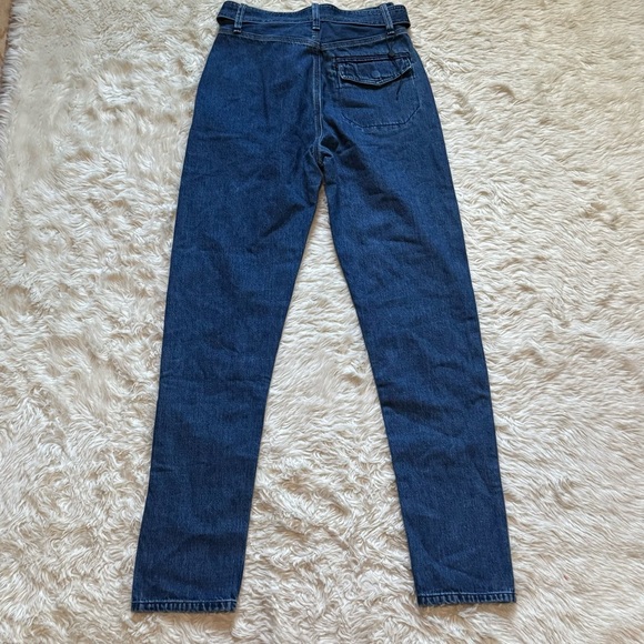 RAG & BONE Mia High-Rise Tapered Jeans - Size 24 - Picture 4 of 9